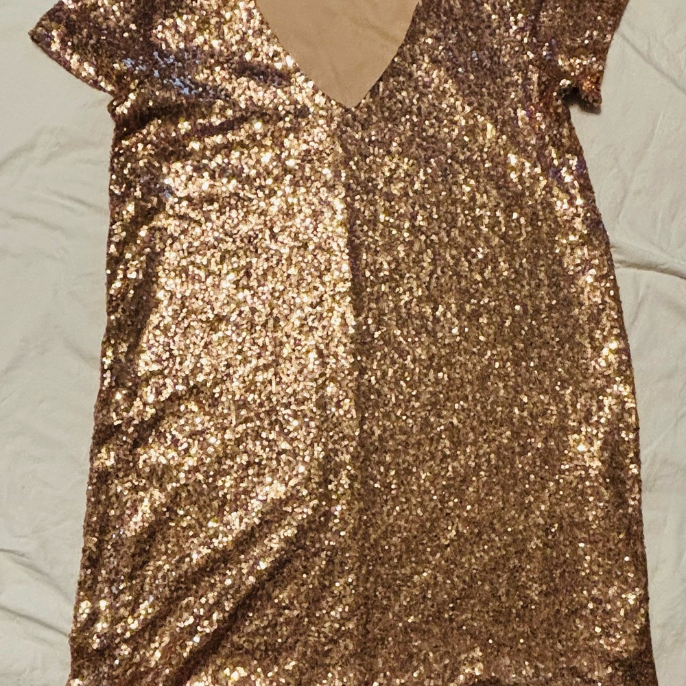 Lulu's Elegant Blush Dress